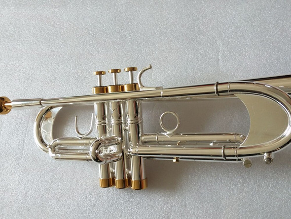 Super Bach Trumpet LT190S 77 Silver Music instrument Bb flat Grading