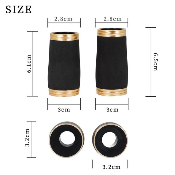 2pcs Bakelite Clarinet Two Section Tuning Tube Adjustable B Flat