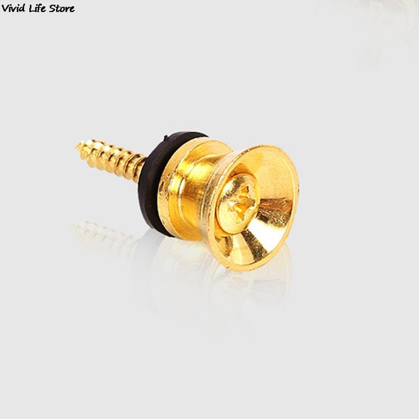 Guitar Strap Lock Pin Button for Acoustic, Electric, Bass, Ukulele