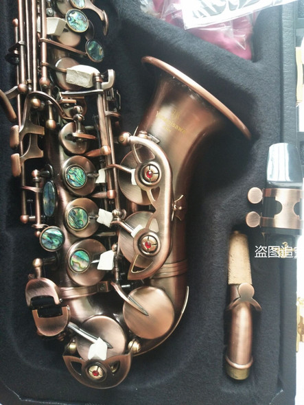 Best Quality New S-991musical Instrument Bb Curved Soprano Saxophone