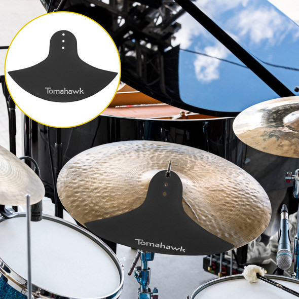 2 Pcs Cymbal Mute Pad Drum Practice Silencer Mat Muffler Pads Ride 2 Pcs Cymbal Mute Pad Drum Practice Silencer Mat Muffler Pads Ride