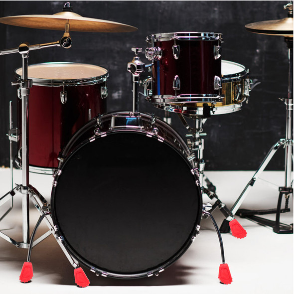 6 Pcs Drum Stool Leg Pad Kit Stand Supply Replacement Rack Rubber Feet
