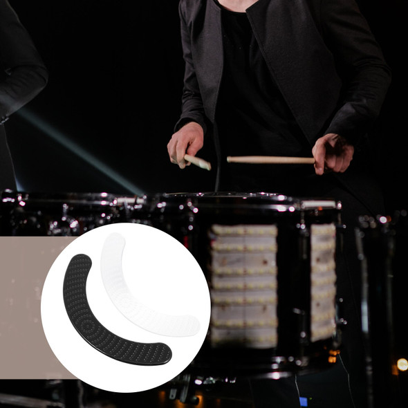 2 Pcs Drum Mute Pad Pads Silicone Gel Damping Self adhesive Mats 2 Pcs Drum Mute Pad Pads Silicone Gel Damping Self adhesive Mats