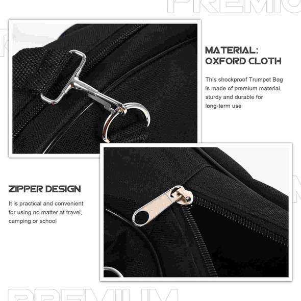 Small Bag Padded Trumpet Portable Case Clarinet Performance Protector
