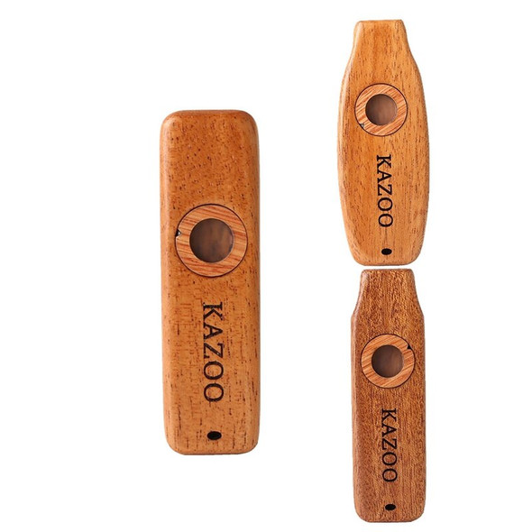 Kazoo Flute Wooden Kazoo Instruments Guitar Ukulele Accompaniment