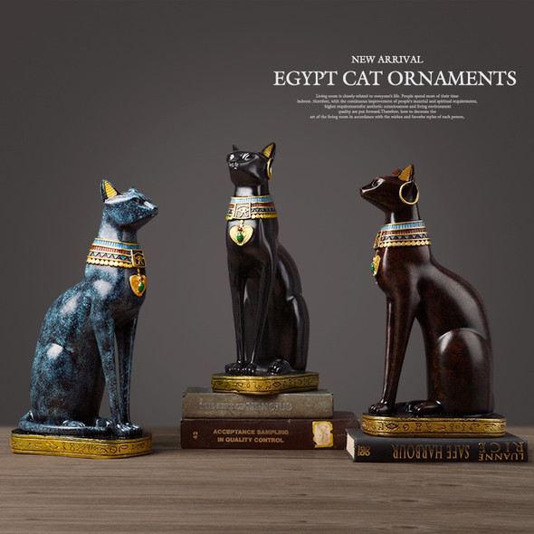Egyptian Cat resin craft vintage home decor Modern Vintage Baster