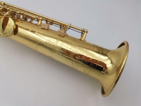 Made in Japan 82Z Brass Straight Soprano Bb Flat Sax Saxophone