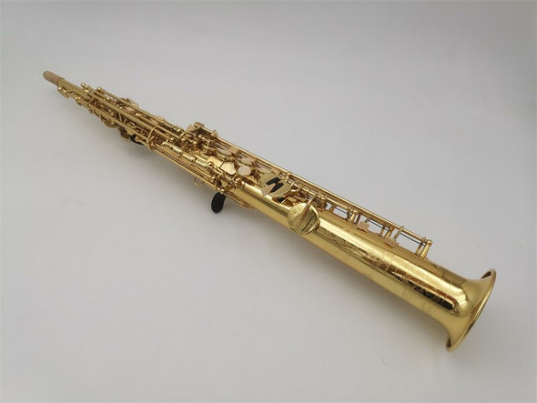Made in Japan 82Z Brass Straight Soprano Bb Flat Sax Saxophone
