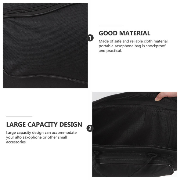 Alto Saxophone Storage Case Musical Instrument Portable Backpack