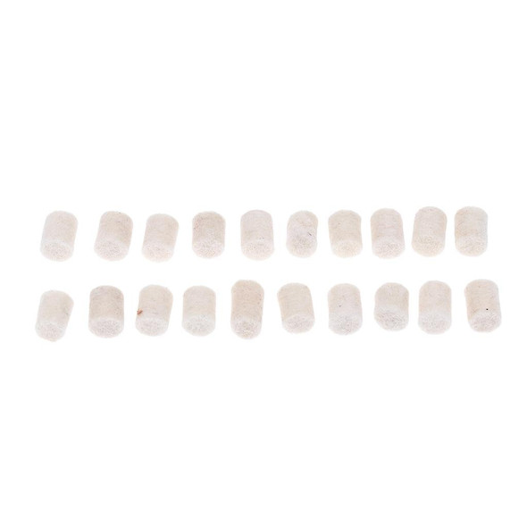 20pcs Saxophone Bumper Felts Repair Parts for Alto Tenor Soprano Sax