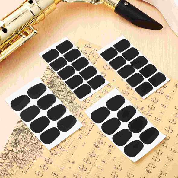 94 Pcs Bass Clarinet Mouthpiece Pad Sax Cushion Patch Pads Food Grade