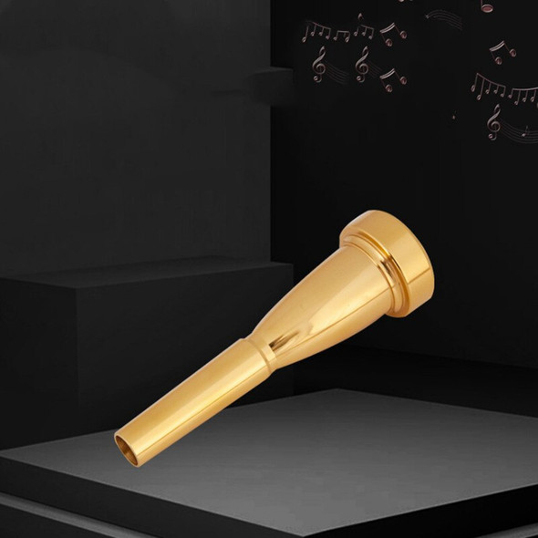 Musical Instrument Accessories Bullet Trumpet Mouth Gold And Silver