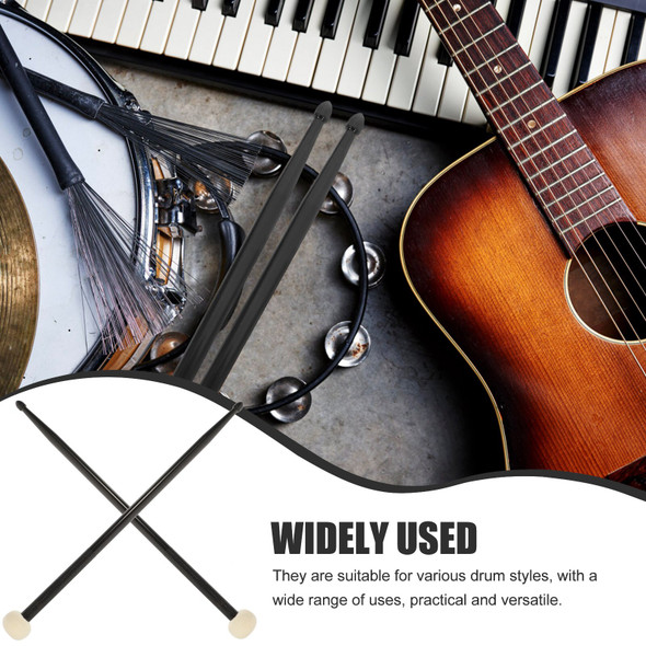 Drumstick Double end Sticks Musical Instruments Children Oval Portable