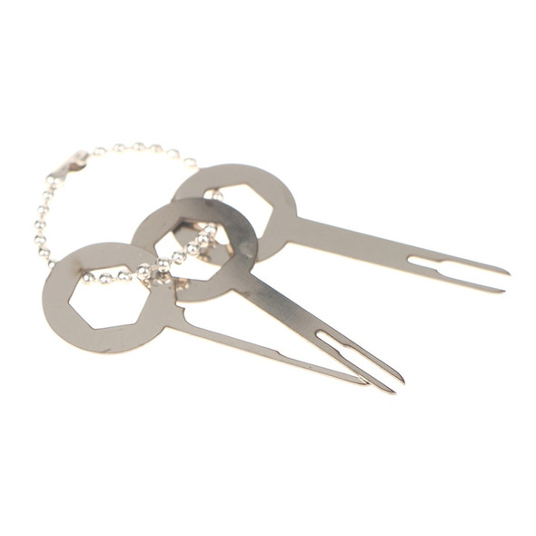 3pcs/set Car Terminal Removal Tool Kit Automotive Pin Extractor Remove