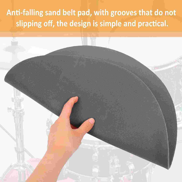 14 Pcs Drum Mute Pad Supplies Sponge Rollers Mats Electric Dampening 14 Pcs Drum Mute Pad Supplies Sponge Rollers Mats Electric Dampening