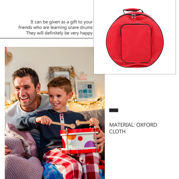 Snare Drum Bag Tote Organizer Suitcase Carrying Oxford Cloth