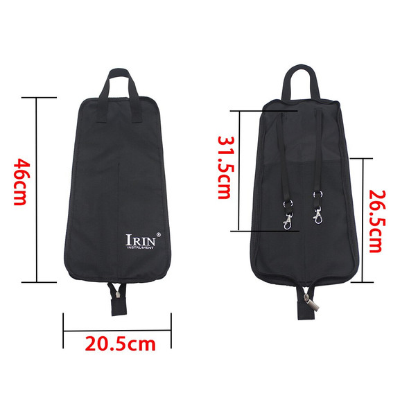 Drumstick bag Drum Stick Bag Case Water resistant 600D with Carrying