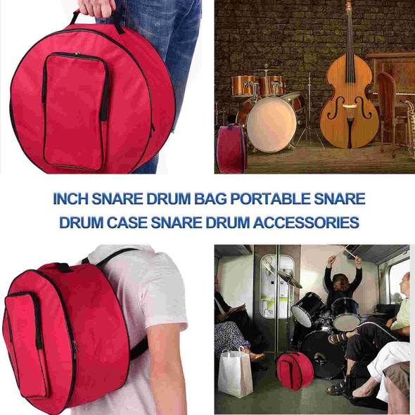13  14 Snare Bag Portable Drum Case Waterproof Containers Percussion