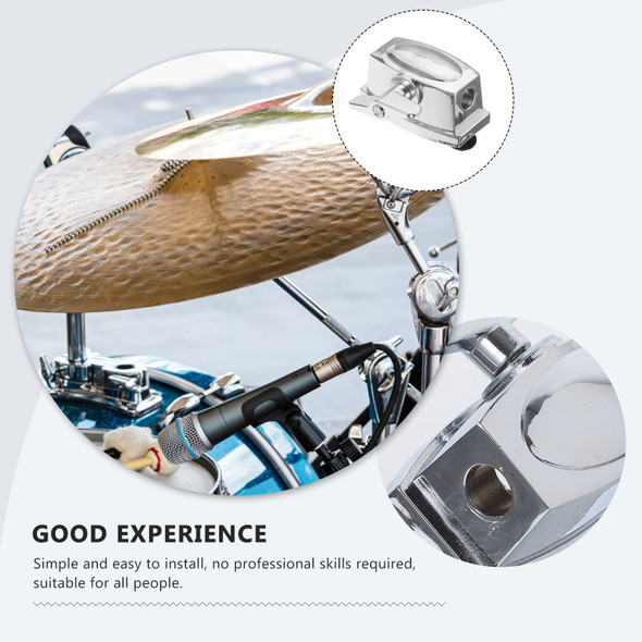 Tom Leg Base Floor Clamp Percussion Bases Drum Kit Accessories Iron