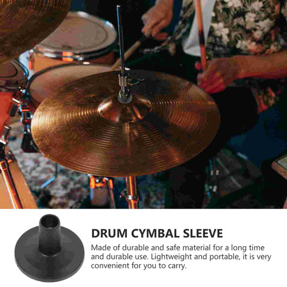 10 Pcs Cymbal Holder Drum Sleeve Replacement Hats Kit Durable Plastic