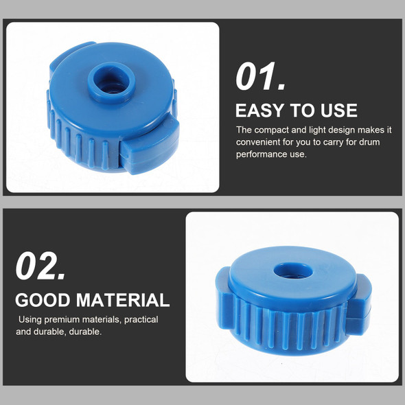 5 Pcs Cymbal Quick Release Cap Assembly Nuts Wool Hat Durable Drum