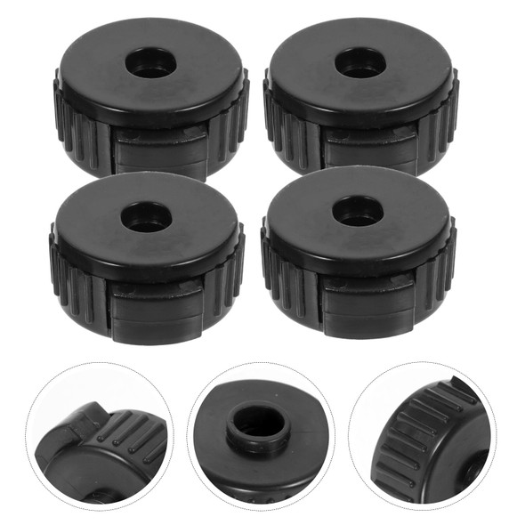 5 Pcs Cymbal Quick Release Cap Assembly Nuts Wool Hat Durable Drum
