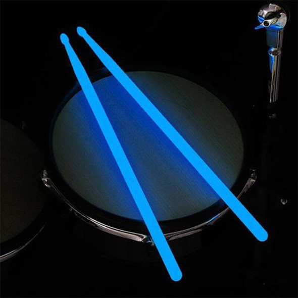 1Pair 5A Luminous Drum Stick Nylon Fluorescent Drumsticks Glow in The