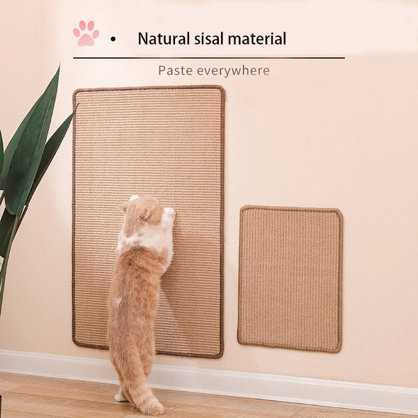 Cat Scratcher Sisal Mat Hook and Loop Fastener Cat Scraper for Cats Tree Cat Scratcher Sisal Sofa Mats Furniture Protector