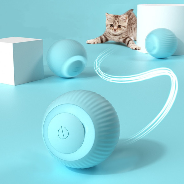 Smart Cat Rolling Ball Toys Rechargeable Cat Toys Ball Motion Ball Self-moving Kitten Toys for Indoor Interactive Playing