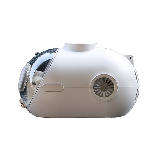 LEEDOAR High Quality Portable Travel Carrier for Cat and Dog Out Backpack Cooling Fan Bag with Food Bowl Summer Bag Pet Backpack