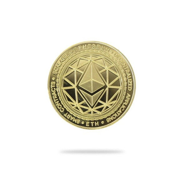 Ethereum (eth) Coin Ed Physical Crypto Coin Collectable Cryptocurrency