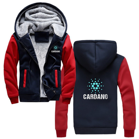 Cryptocurrency Crypto Miner Cardano Ada Hoodie Classic Men's Winter