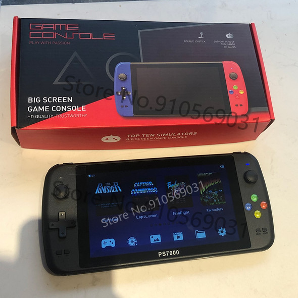 PS7000 7 Inch HD Retro Portable Handheld Video Game Console 6000+ Games Handheld Game Player consola for PS1 PS7000 7 Inch HD Retro Portable Handheld Video Game Console 6000+ Games Handheld Game Player consola for PS1