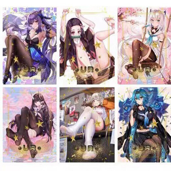 2022 New Anime Goddess Story Cards Hobby Collection PR Card Sexy Figures Playing Games Collectible Card For Children Gift Toys