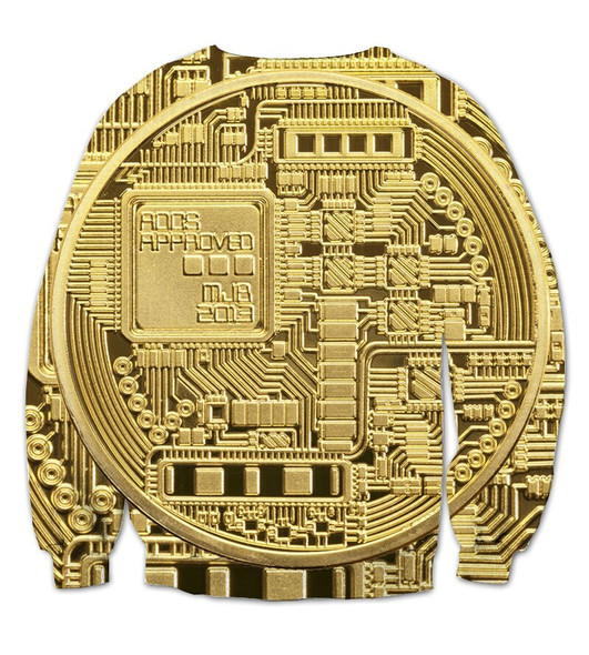 Real American Us Size Coin Crypto Currency 3d Sublimation Print Plus