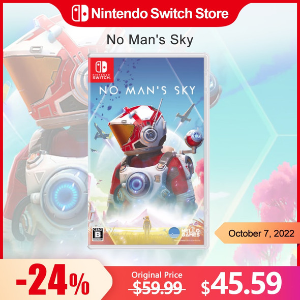 No Man ' s Sky Nintendo Switch Game Deals 100% Official Original Physical Game Card Action RPG Genre for Switch OLED Lite