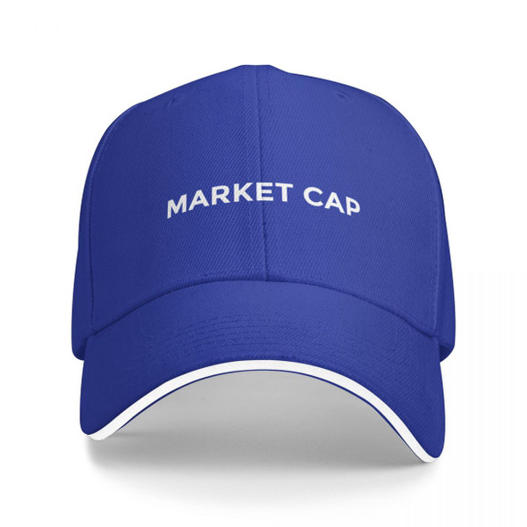 MARKET CAP cap Crypto Baseball Cap Snap Back Hat Anime Hat Men Hats