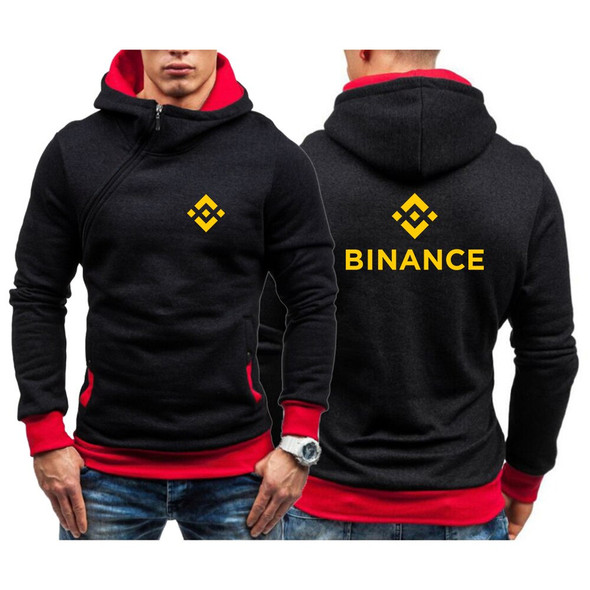 Binance Crypto 2023 Men's New Hight Quality Fitness Hoodies Oblique