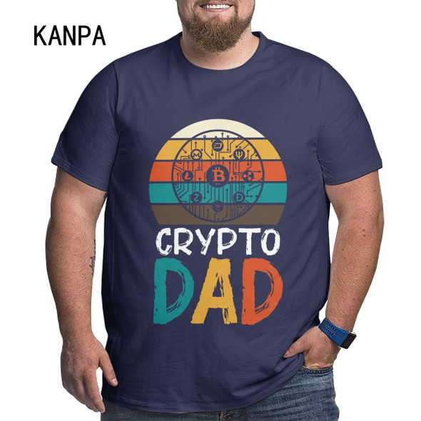 New Mens Funny Cryptocurrency Bitcoin T Shirt Short Sleeve Cotton