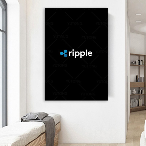 Ripple Xrp Crypto Modern Posters Prints Canvas Painting Wall Art High
