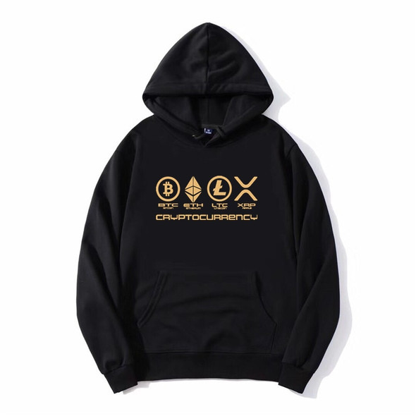 Funny Ripple XRP Hoodie Men Bitcoin Crypto Cryptocurrency Hoody