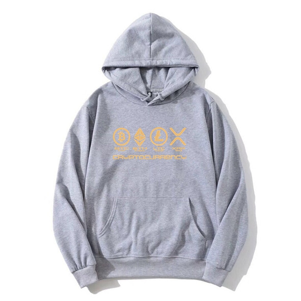 Funny Ripple XRP Hoodie Men Bitcoin Crypto Cryptocurrency Hoody