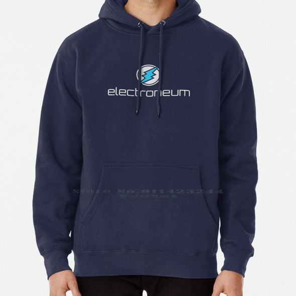 Electroneum Logo Hoodie Sweater 6xl Cotton Crypto For The People Dash