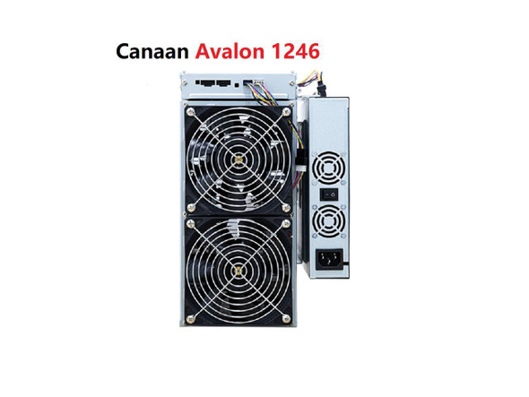 New Canaan Avalon 1246 83TH Bitcoin Miner Asic Miner 3155W Crypto