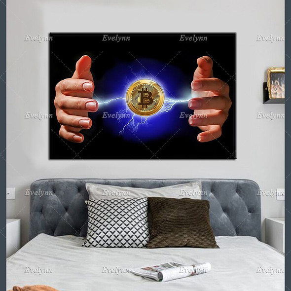 Crypto Money Wall Art, Cryptocurrency Money Art Bitcoin, Bitcoin Art Crypto Money Wall Art, Cryptocurrency Money Art Bitcoin, Bitcoin Art