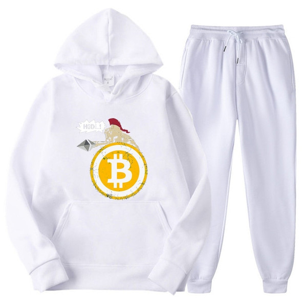 Bitcoin HODL Your Cryptos Cryptocurrency Men Set Casual Men's Fleece