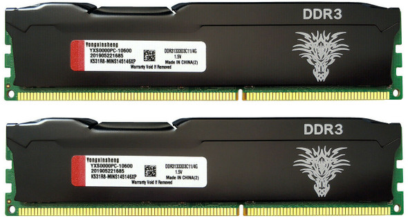 Yongxinsheng 4gb 8gb 1333 1600 Mhz Ddr3 Ram Desktop Memory Dimm Non