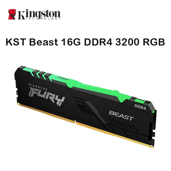 Kingston HyperX FURY DDR4 RGB Memory  8GB 16GB  2666Mhz 3200MHz DDR4 Kingston HyperX FURY DDR4 RGB Memory  8GB 16GB  2666Mhz 3200MHz DDR4