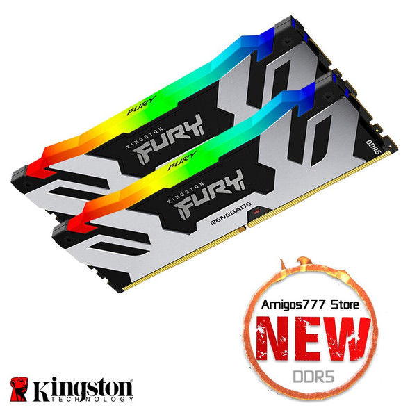 FURY Renegade DDR5 RGB DDR5 RAM Intel Z690 XMP 3.0 6000MHz 6400MHz FURY Renegade DDR5 RGB DDR5 RAM Intel Z690 XMP 3.0 6000MHz 6400MHz