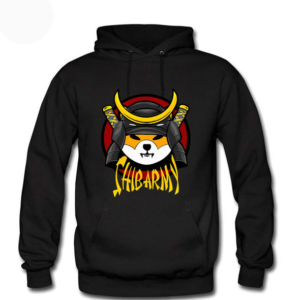 Mens Shib Army Shiba Inu Coin SHIB Token Doge Crypto Coin Japanese